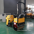 Steering Flexible Double Drum Vibratory Road Roller 1000kg